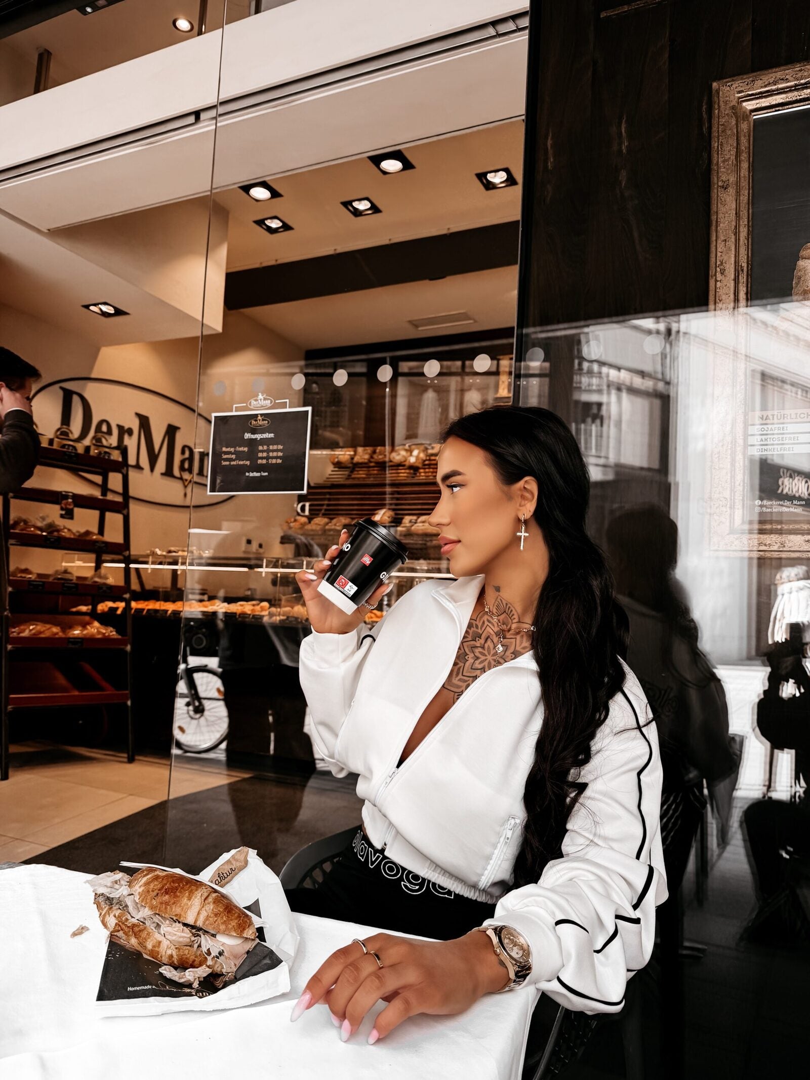 olavoga rosea pulóver