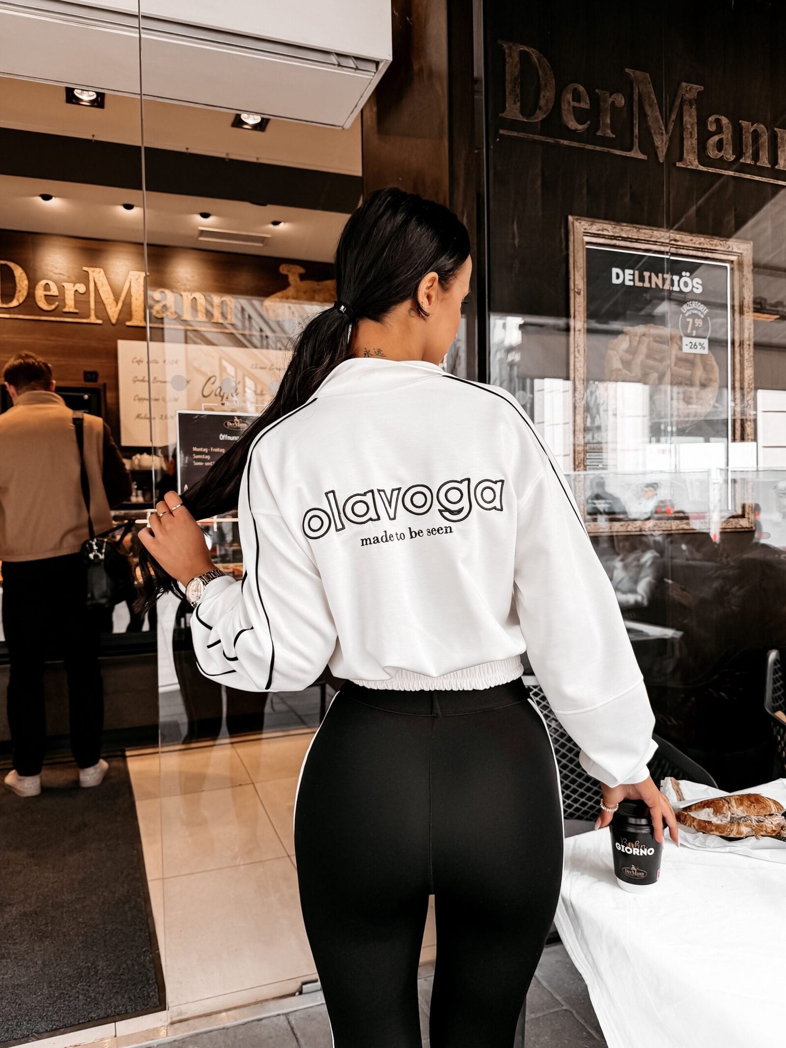 olavoga rosea pulóver