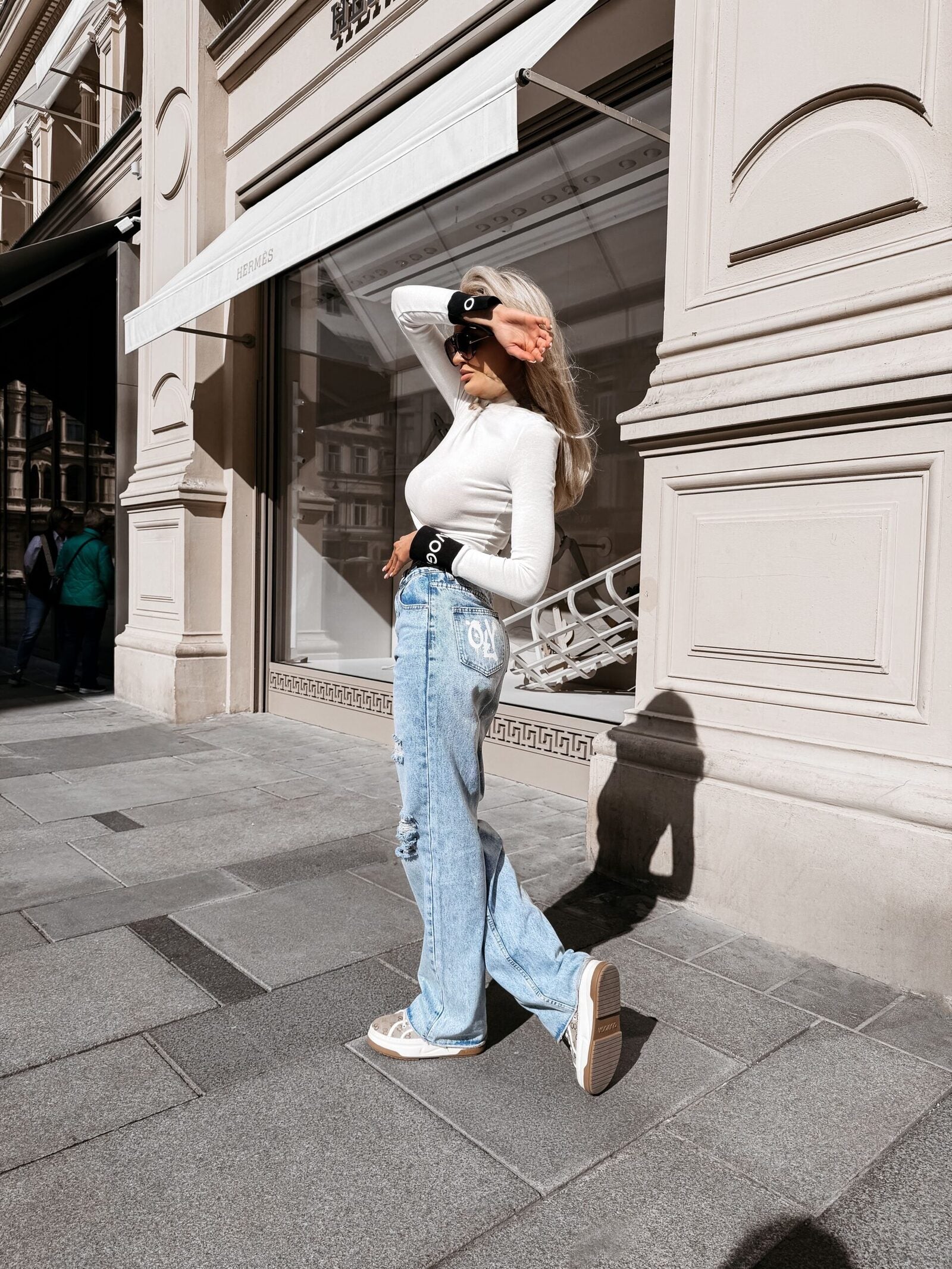 olavoga elisea hosszú ujjú felső