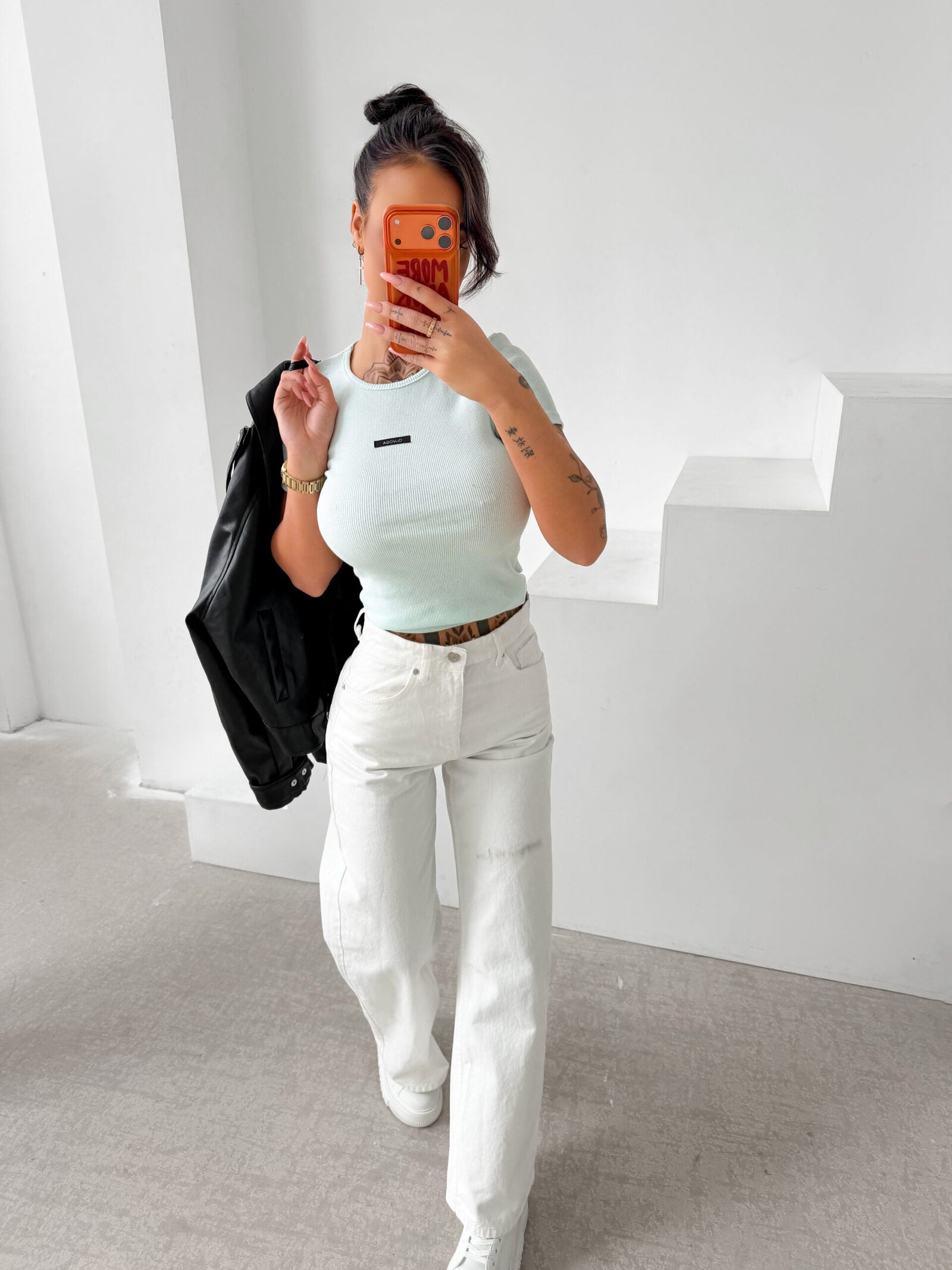 olavoga movena rövid ujjú póló